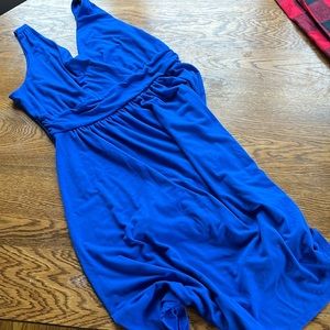 Knee length maternity dress